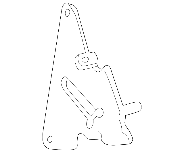 12558928 Деталь POWER STEERING PUMP REAR BRACKET