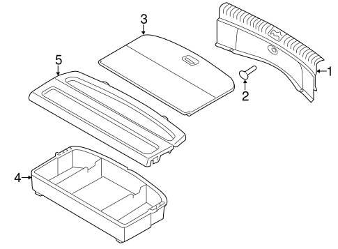 Soul INTERIOR TRIM - REAR BODY