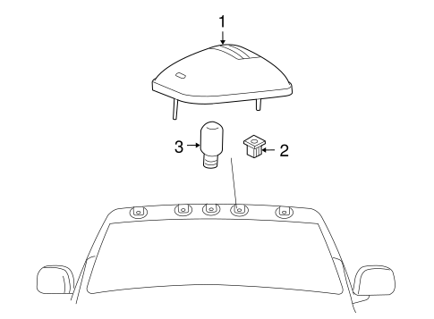 Ram 1500 ROOF LAMPS