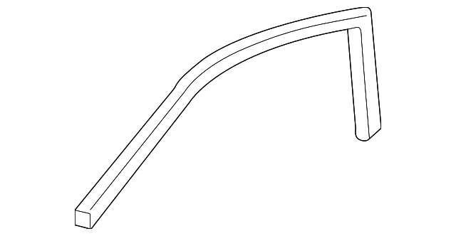 25730907 Деталь UPPER W'STRIP, RIGHT