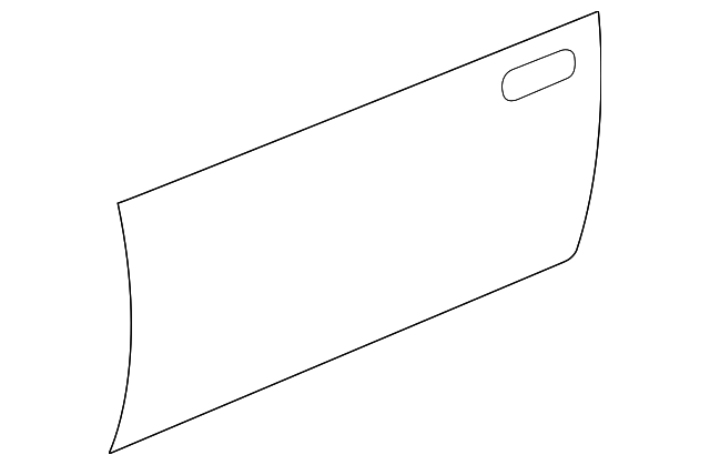 25739055 Деталь OUTER PANEL, RIGHT