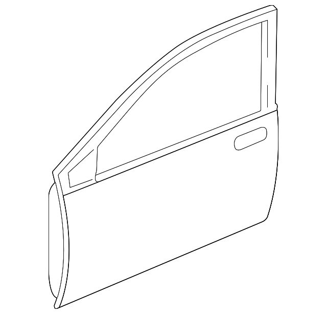 25739059 Деталь DOOR SHELL, RIGHT