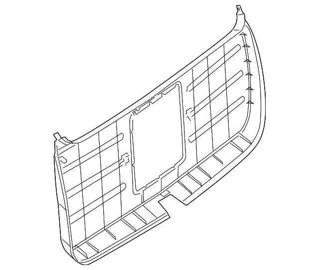 8377085Z11 Деталь LOWER TRIM PANEL