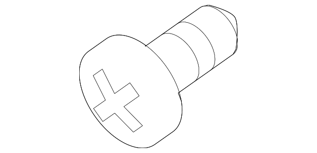 3746186Z00 Деталь LOWER TRIM PANEL SCREW