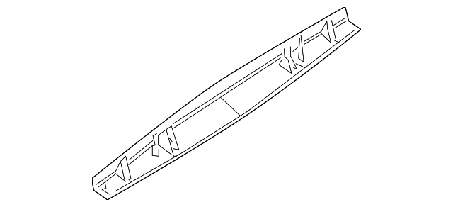 8392185Z11 Деталь UPPER TRIM PANEL