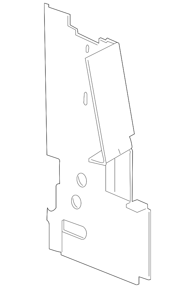 89022479 Деталь BAFFLE, LEFT