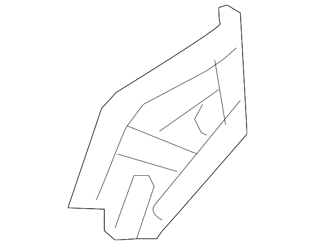 66318-A9000 Деталь MOUNT BRACKET, LEFT