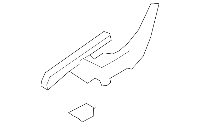 84111-A9000 Деталь FRONT COVER, LEFT