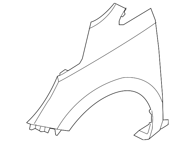66321-A9000 Деталь FENDER, RIGHT