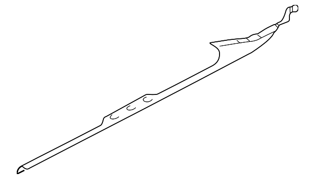 3B0-853-369-D-Q70 Деталь SCUFF PLATE, LEFT