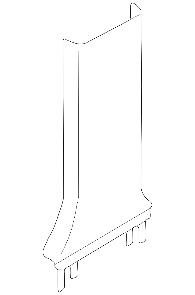 3B0-867-297-B41 Деталь CENTER PLR TRIM, LEFT