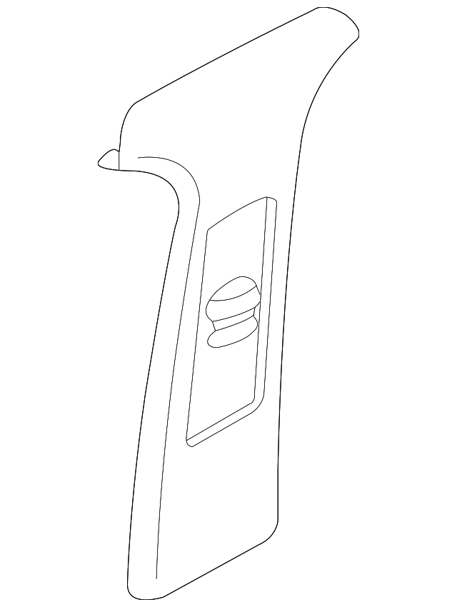 3B0-867-243-D-2PK Деталь CENTER PLR TRIM, LEFT