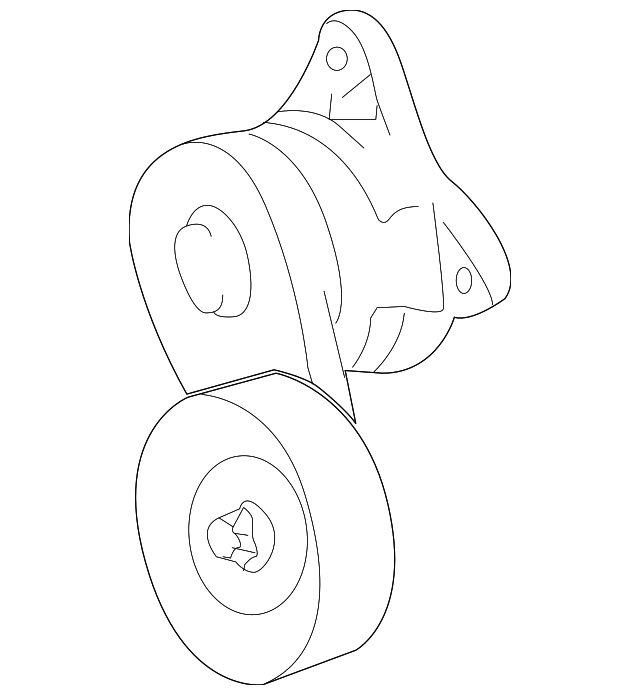16620-0W026 Деталь BELT TENSIONER