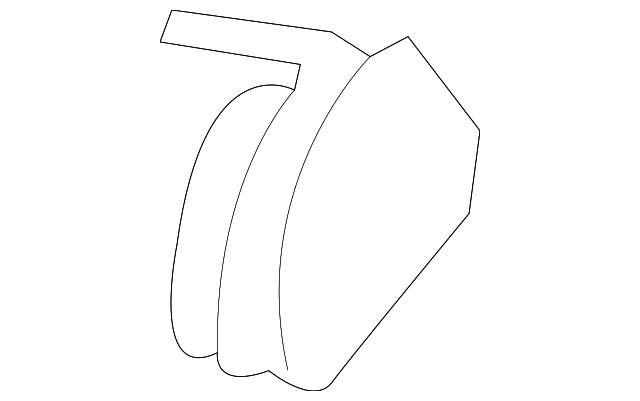 68004611AA Деталь RECLINER, LEFT