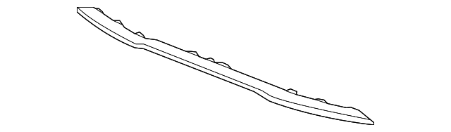 71503-SZT-J00ZB Деталь MOLDING, RR. BUMPER DIFFUSER *R81* (MILA