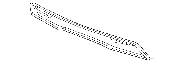 71502-SZT-J00 Деталь DIFFUSER, RR. BUMPER