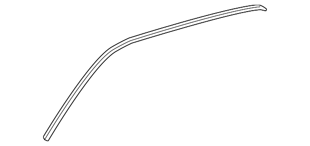 62381-0C040 Деталь WEATHERSTRIP, RIGHT