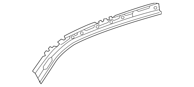 61232-0C031 Деталь INNER RAIL, LEFT