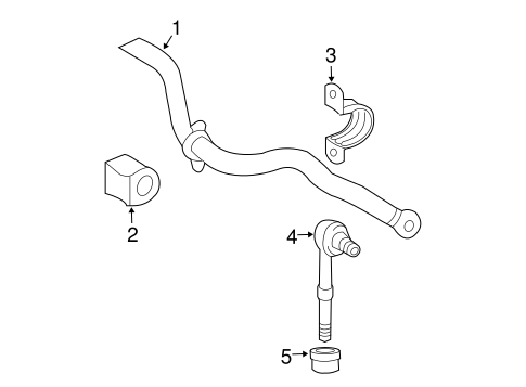 RAV4 STABILIZER BAR & COMPONENTS