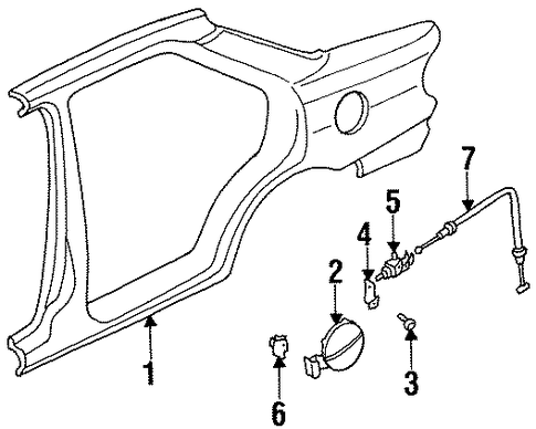 Sephia QUARTER PANEL & COMPONENTS