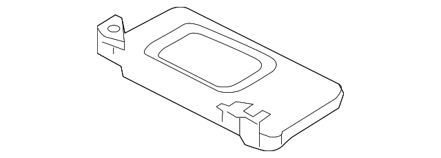 83230-T0A-A01ZA Деталь SUNVISOR ASSY., R. *YR416L* (MIRROR) (MA
