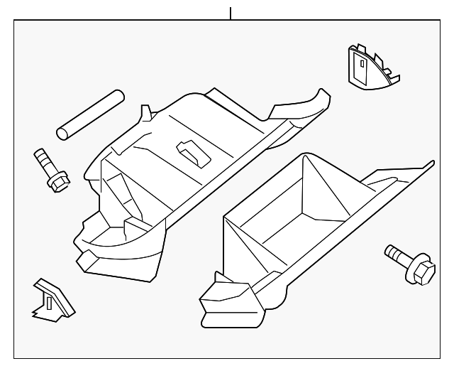68500-JA02A Деталь GLOVE BOX ASSY