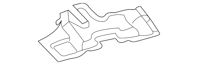5291537AB Деталь LOWER PANEL, LEFT