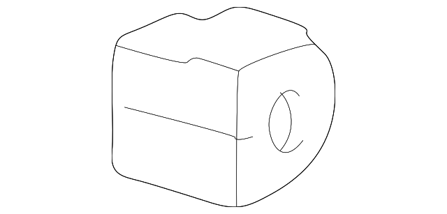 33-55-1-094-635 Деталь STABILIZER BAR RUBBER MOUNT, LEFT