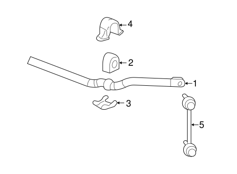 STS STABILIZER BAR & COMPONENTS