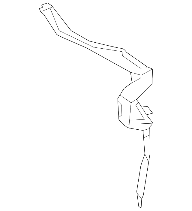 71510-4Z000 Деталь GUTTER, LEFT