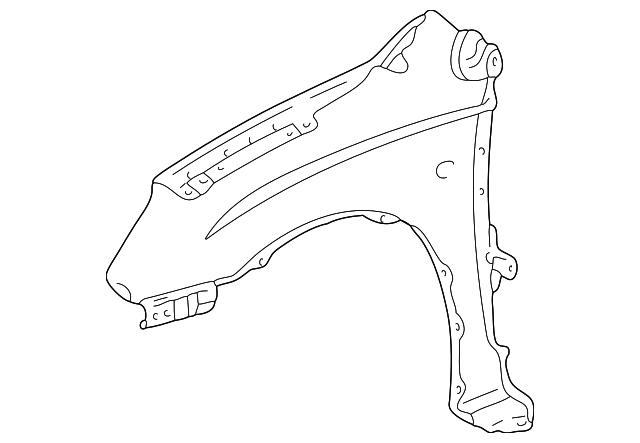 53811-47030 FENDER, RIGHT