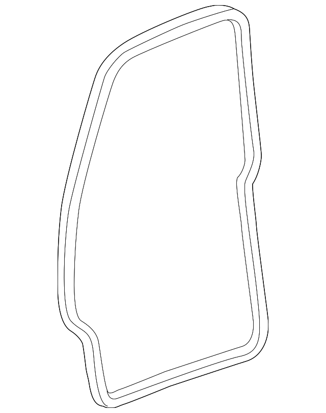 15161704 Деталь DOOR W'STRIP, LEFT