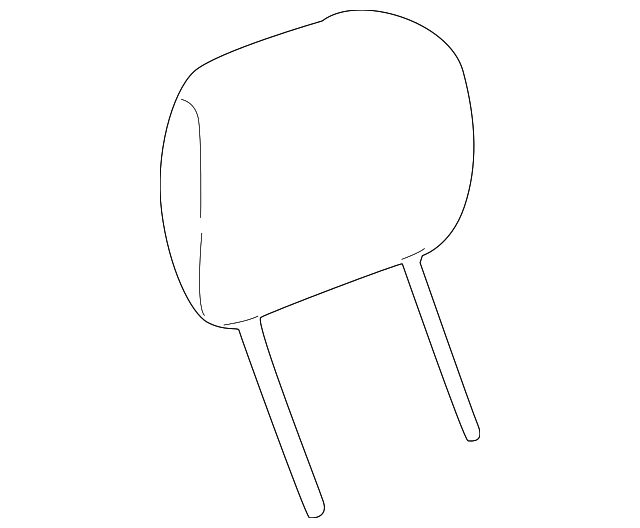 91176749 Деталь HEADREST, RIGHT