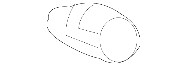 13281830 Деталь FIXED GLASS RETAINER, LEFT