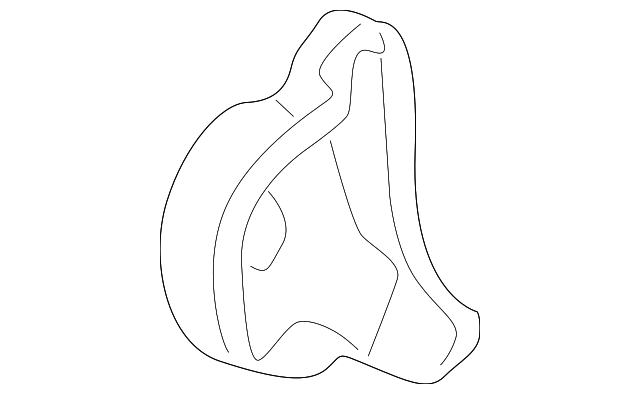 YL8Z7823342BAA Деталь HANDLE, LEFT