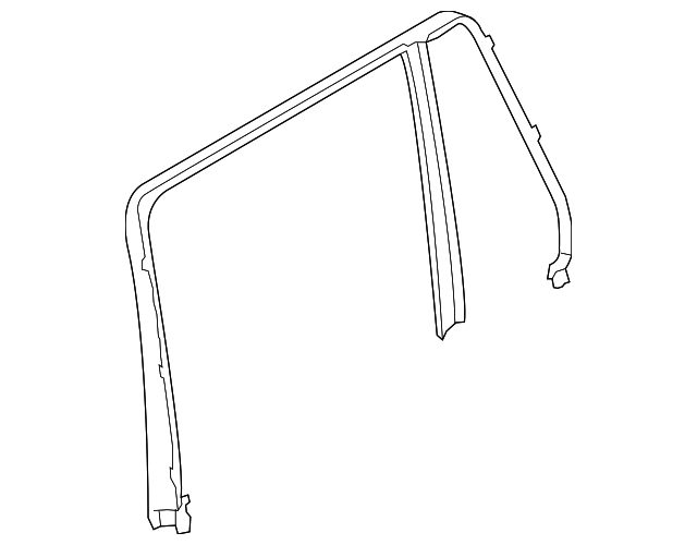 51-35-3-448-837 Деталь FRAME MOLDING, LEFT