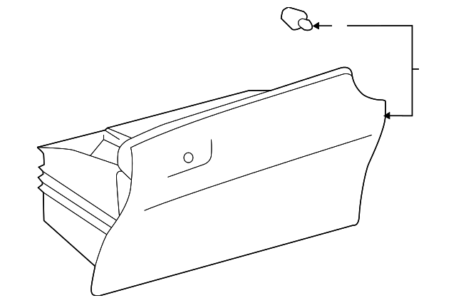 55550-21041-B0 GLOVE BOX ASSY