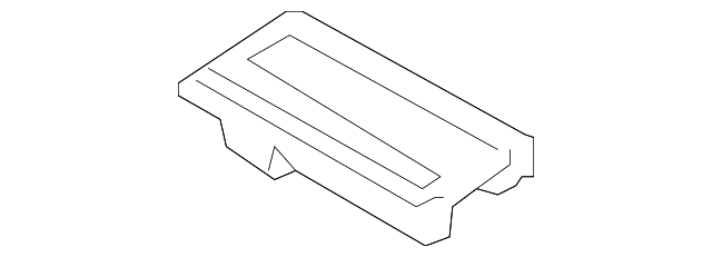 87509AL500 Деталь TRACK END COVER, RIGHT
