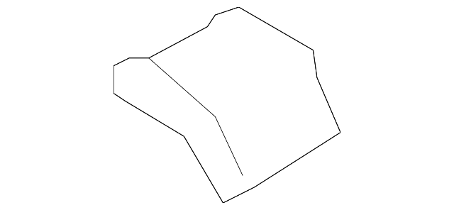 87505AL510 Деталь TRACK END COVER, RIGHT