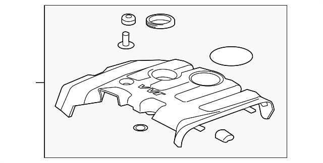 12669562 Деталь ENGINE COVER
