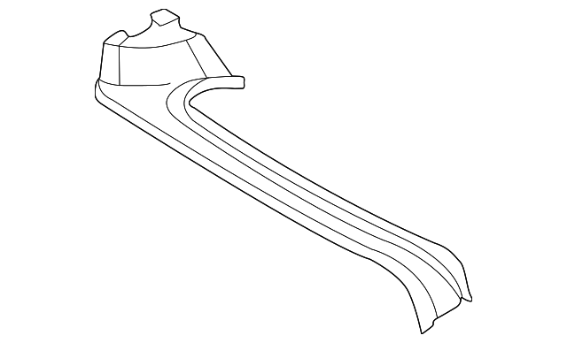 T00171441A Деталь REAR GUTTER, LEFT