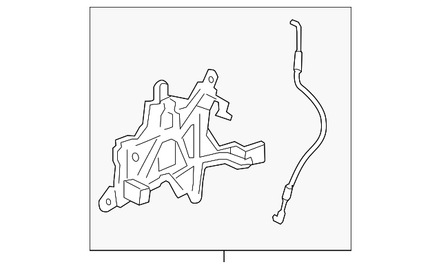 72642-SHJ-A02 Деталь CRANK ASSY., R. SLIDE DOOR HANDLE (OUTER