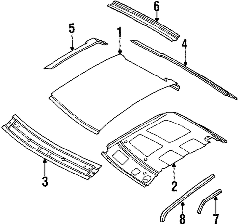 Ram 1500 ROOF & COMPONENTS