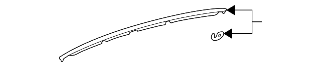 55981-24060-C0 DEFROSTER TRIM