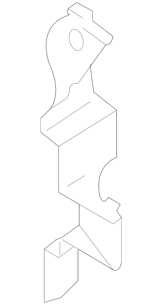 4L0-121-283 Деталь AIR BAFFLE, LEFT