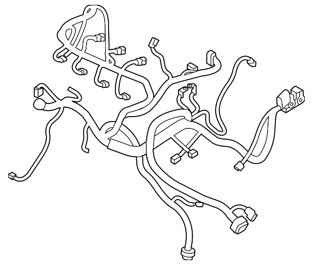 24011-1FN0A Деталь ENGINE HARNESS