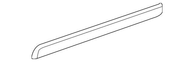 15218576 Деталь SIDE MOLDING, RIGHT