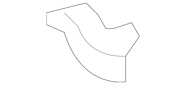 52142-07020 GUSSET UPPER BRACKET, LEFT