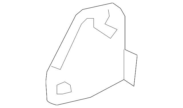 71834-60200-B0 Деталь RECLINE COVER, LEFT