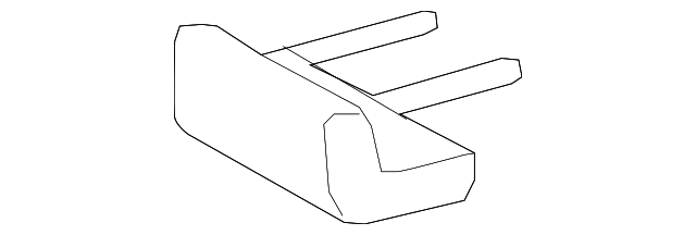 71960-60290-B0 Деталь HEADREST, CENTER, LEFT